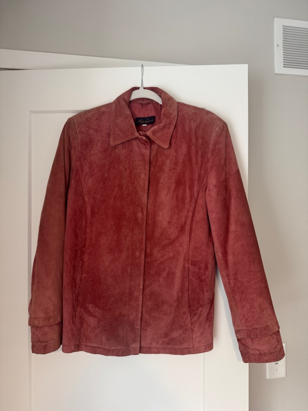 Luisa Spagnoli Vintage Women's Pigskin Suede Jacket